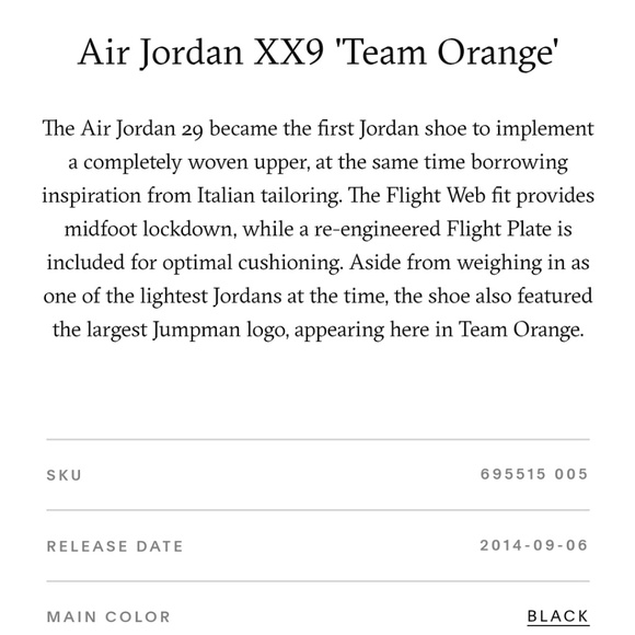 AIR jordan XX9 "TEAM ORANGE" - Picture 5 of 8